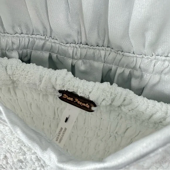 Free People Ivory Combo Aster 2PC Boho Skirt Set NEW Skirt Sets